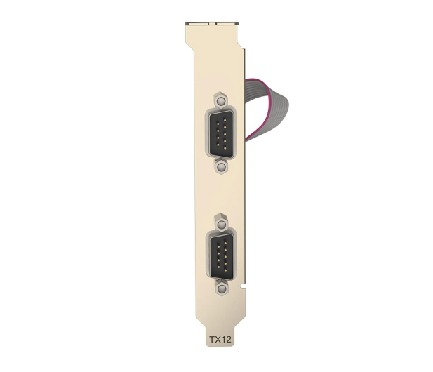 UNITEK PCI Express kontroler 2x RS-232 Y-7504BBK01 - 1455260 - zdjęcie 2